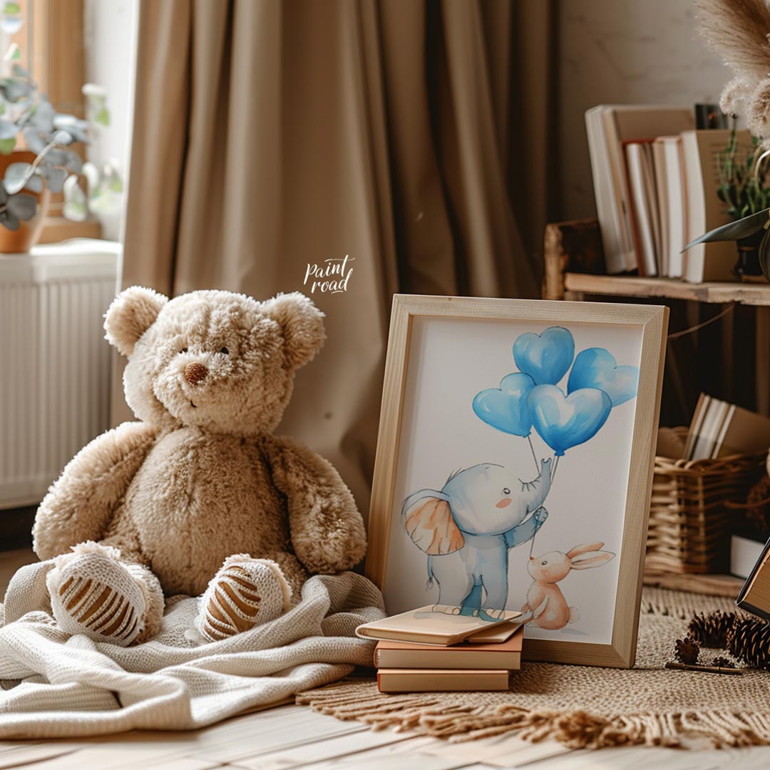 Elephant and Bunny Balloon Adventure