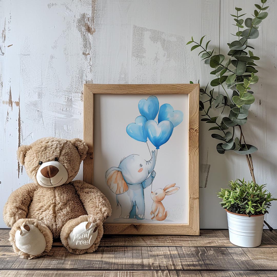 Elephant and Bunny Balloon Adventure
