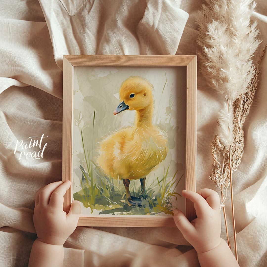Fluffy Little Duckling