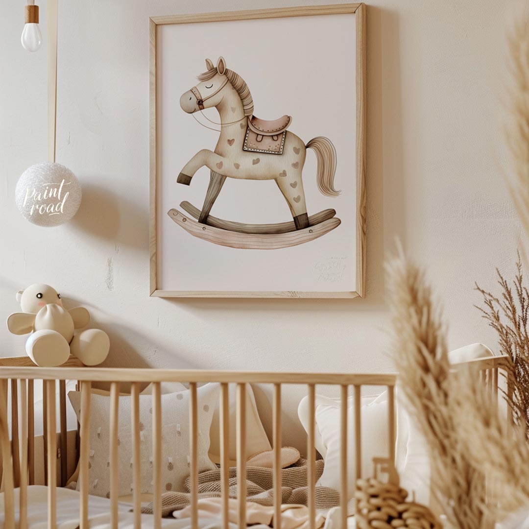 Sweet Hearts Rocking Horse