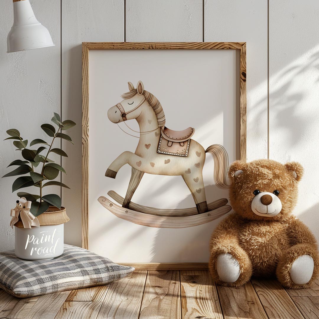 Sweet Hearts Rocking Horse
