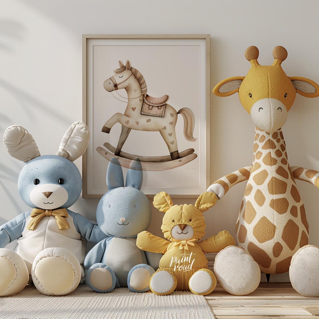 Sweet Hearts Rocking Horse