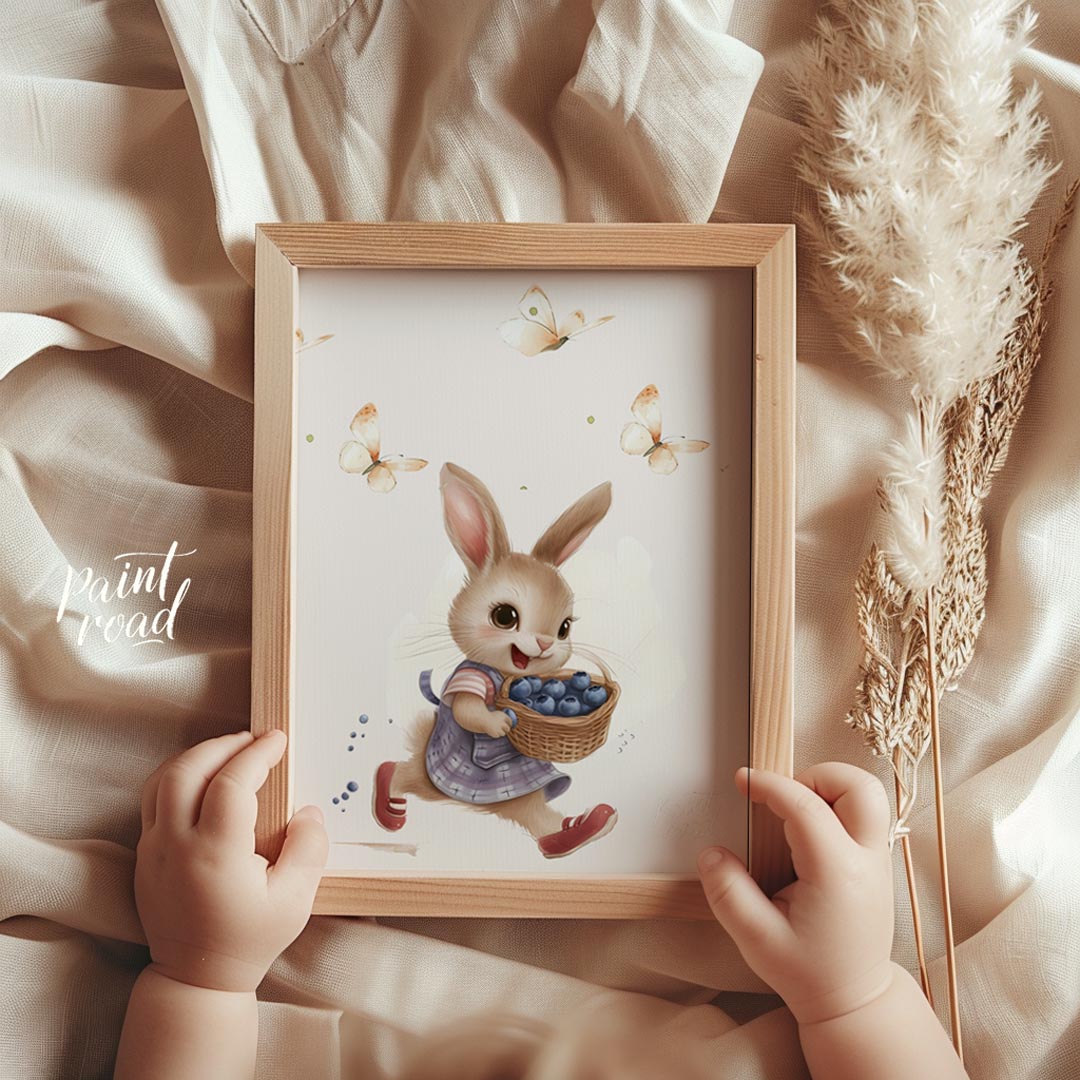 Blueberry Bunny Harvest