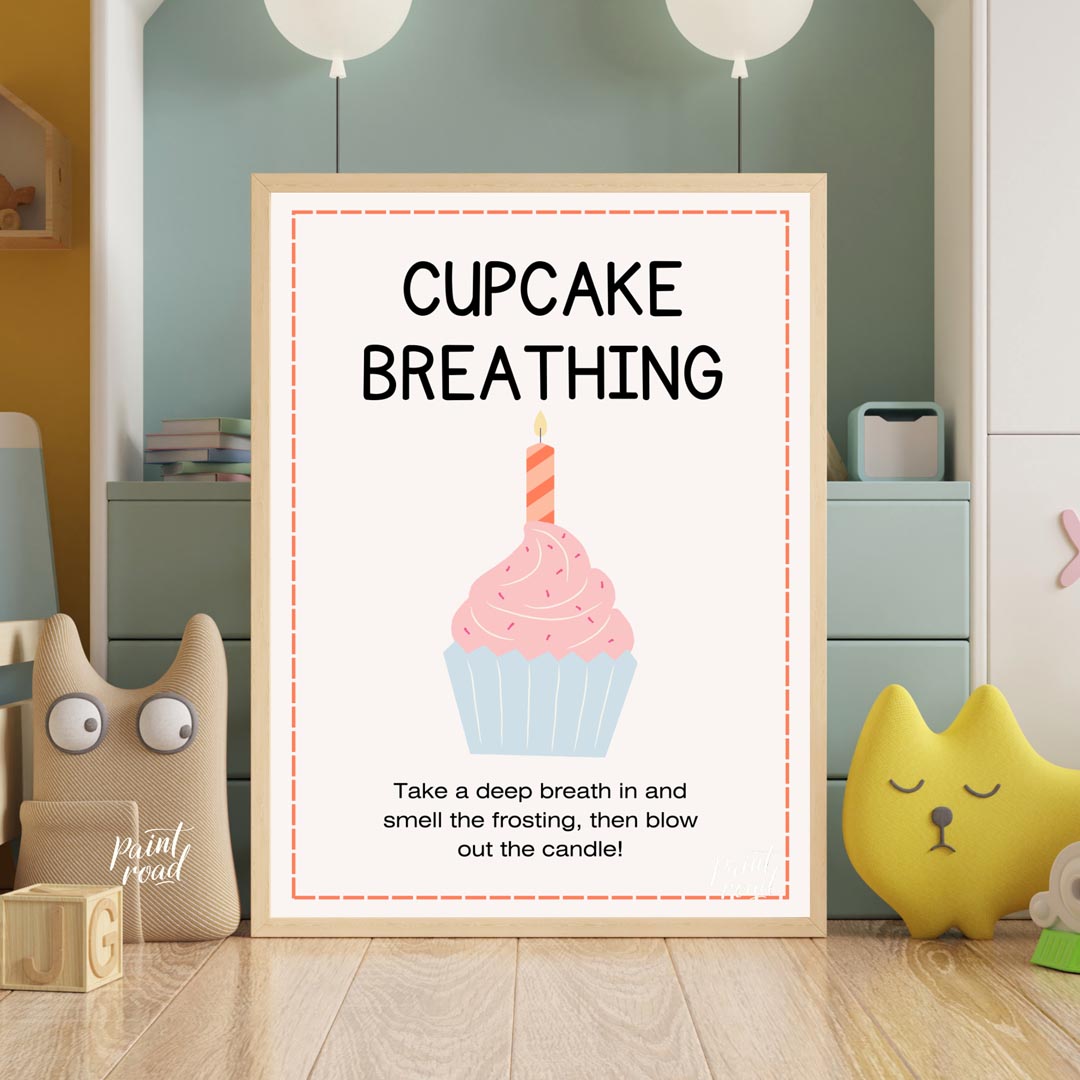 Cupcake Breathing Exercise