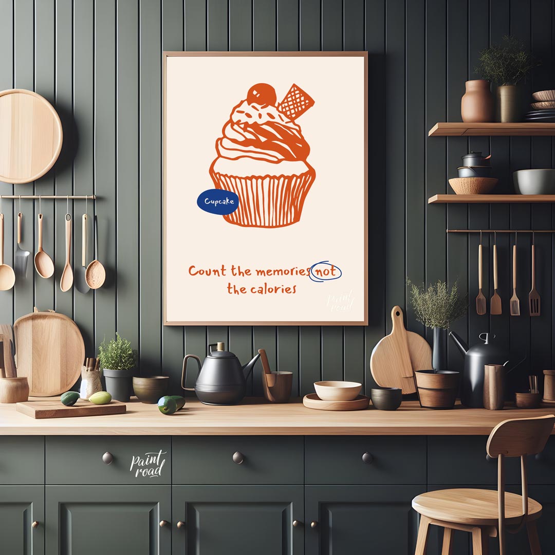 Count Memories, Not Calories (Cupcake)