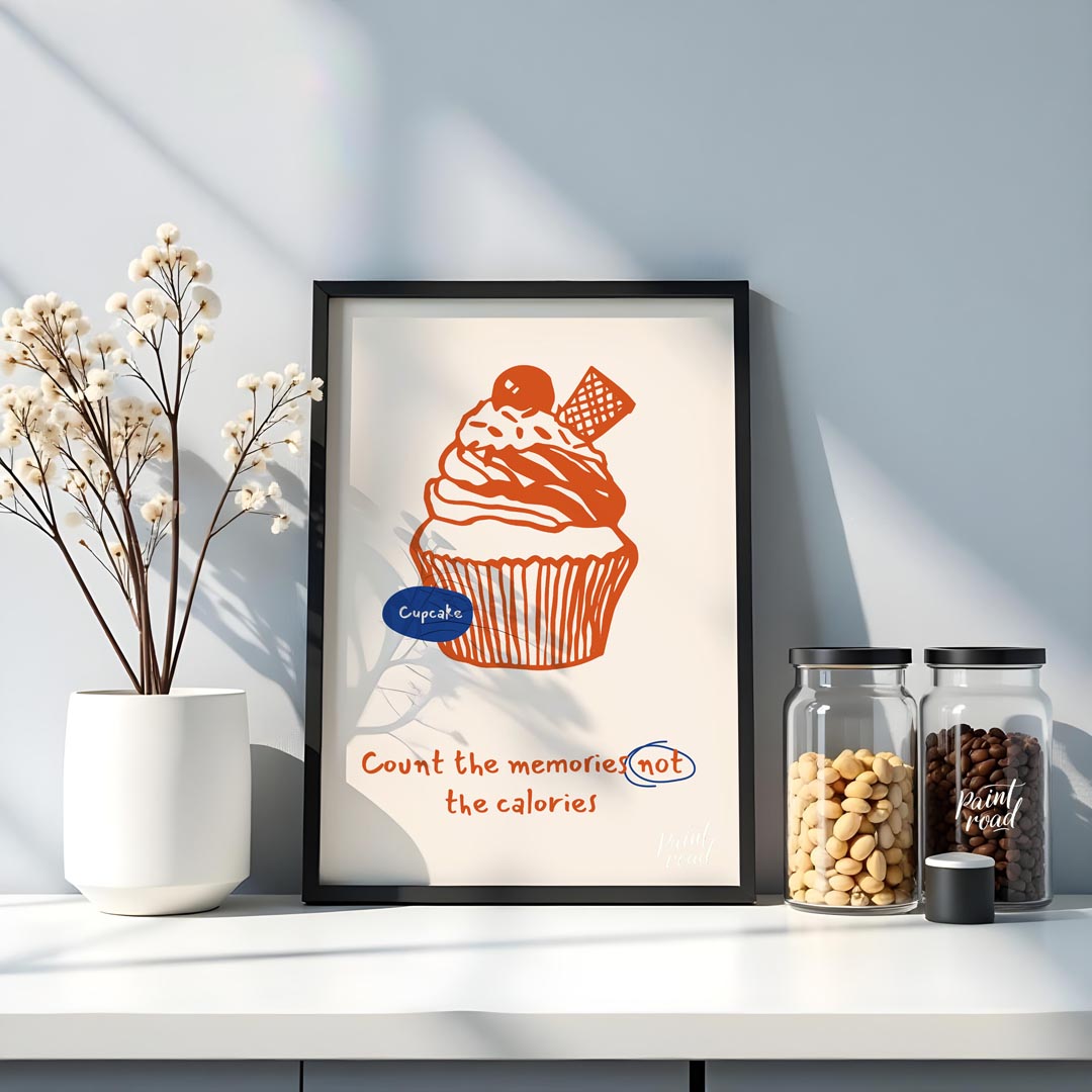 Count Memories, Not Calories (Cupcake)