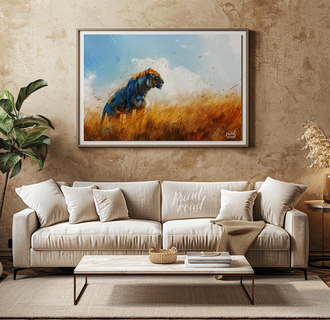 Majestic Wild Lion