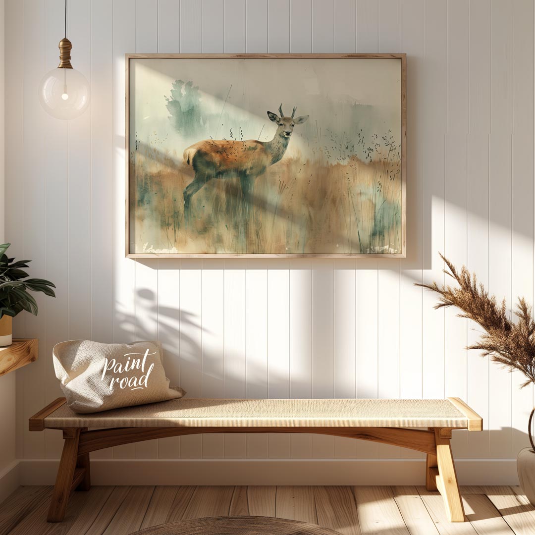 Graceful Young Stag