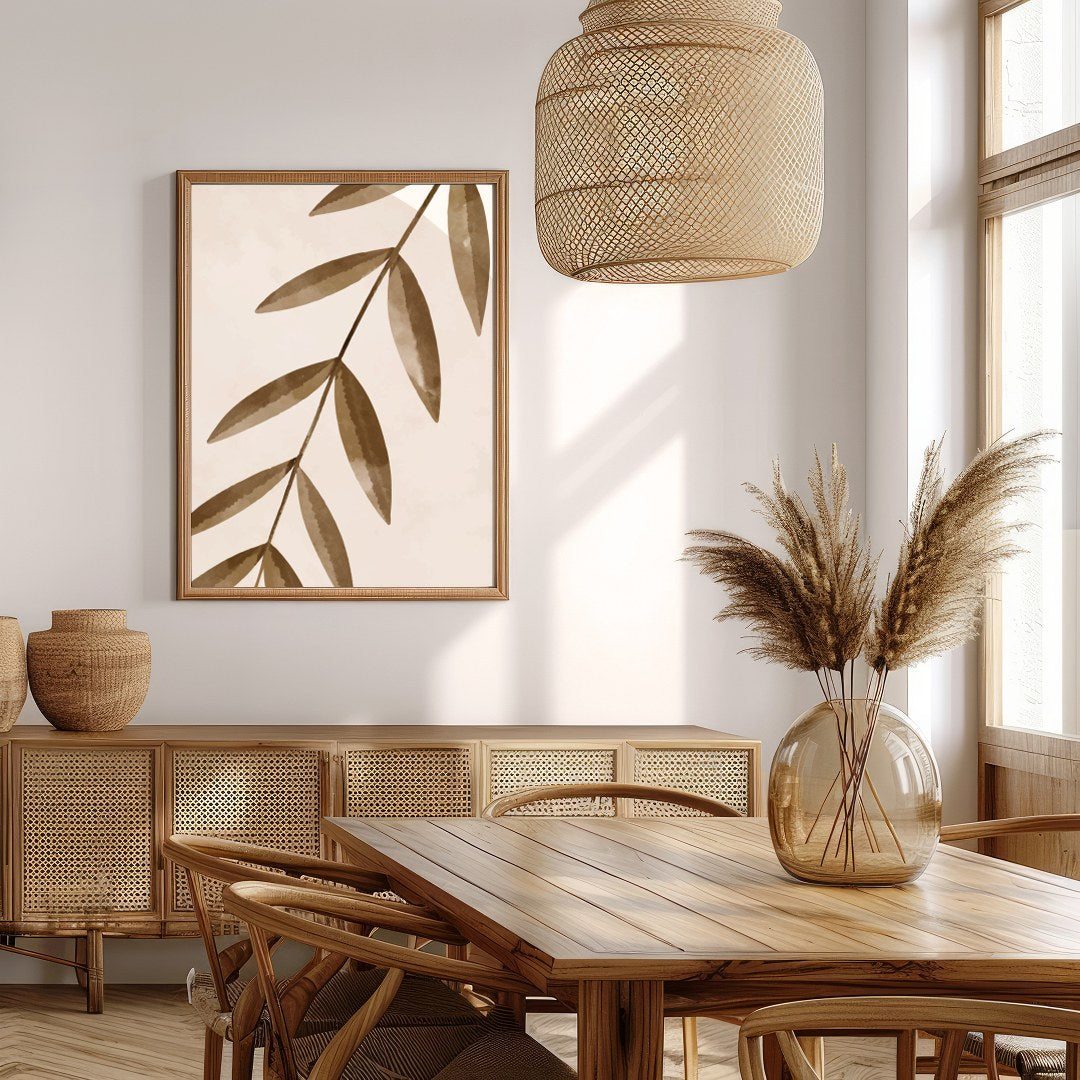 Elevate your space with this contemporary abstract art piece featuring soothing organic shapes and for Extra Kitchen