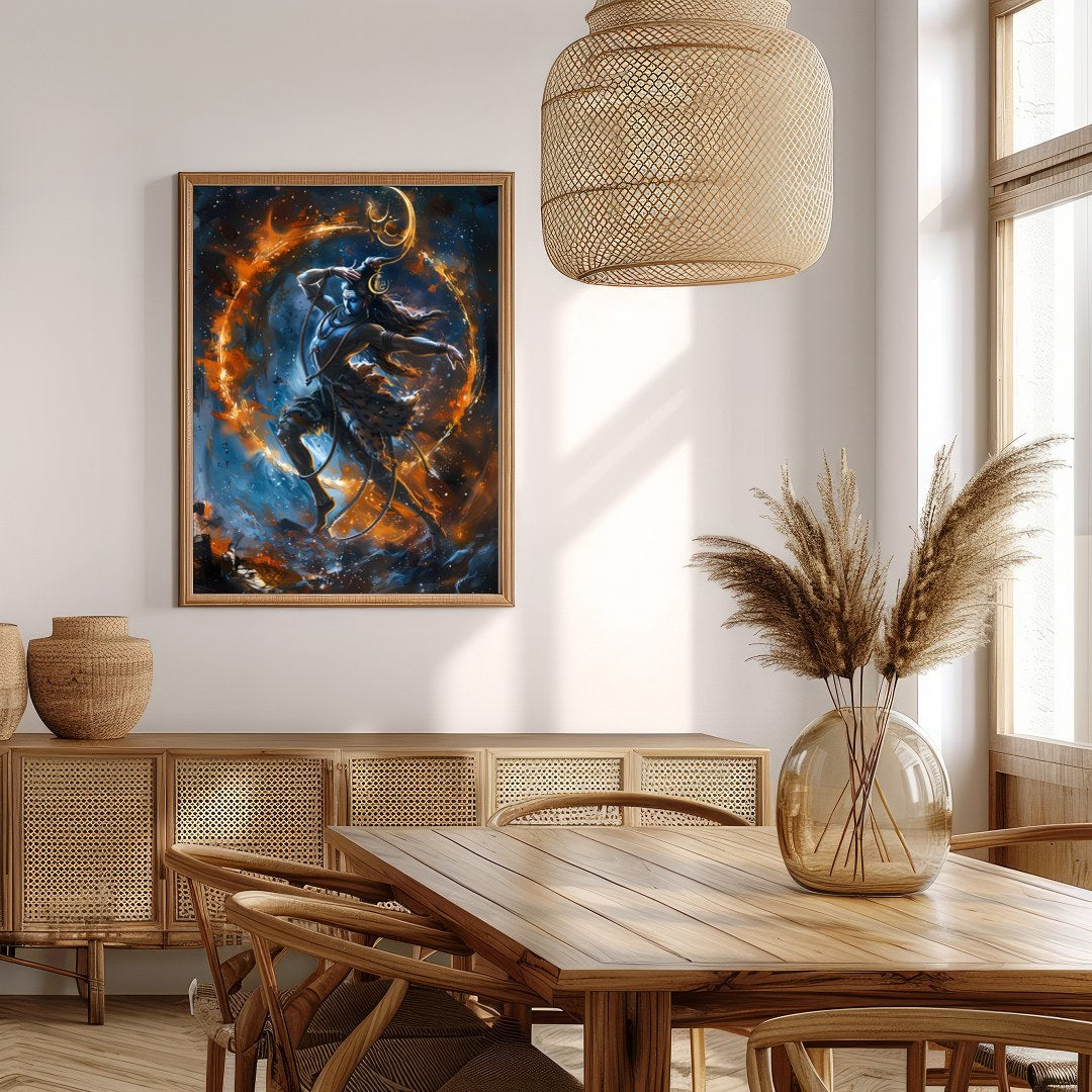 Immerse yourself in the mystique of the cosmos with 'Ethereal Dance of the Celestial Being'. This for Extra Kitchen