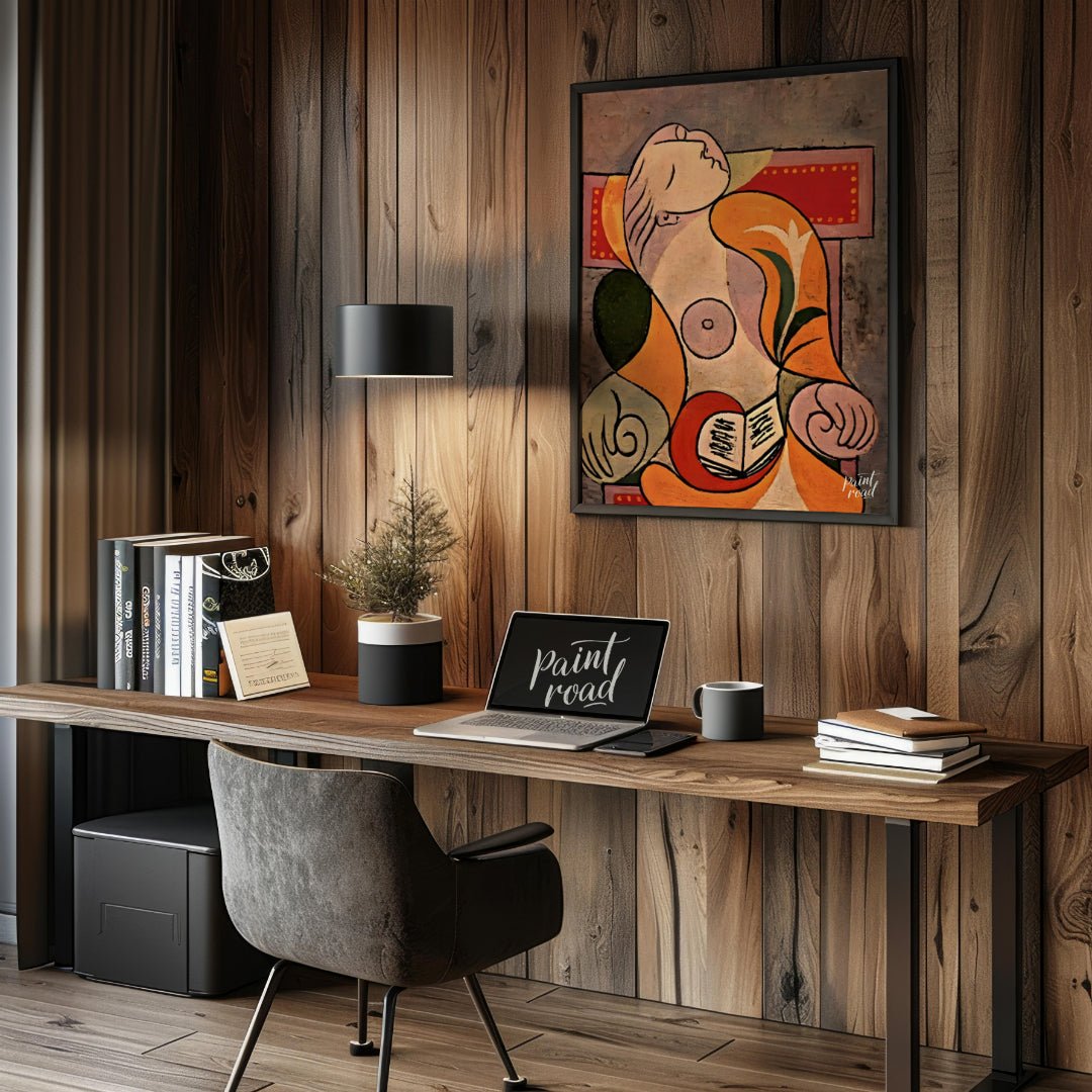 La Lecture (The Reading) Painting available online at Paintroad showing art collection art collector and art history