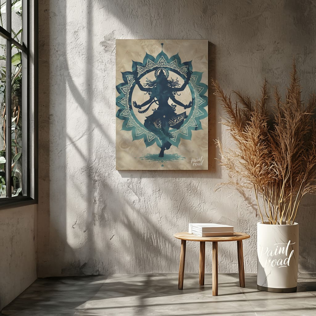 The Cosmic Dance of Shiva Painting available online at Paint Road for only The Cosmic Dance of Shiva showing art bedroom and belief