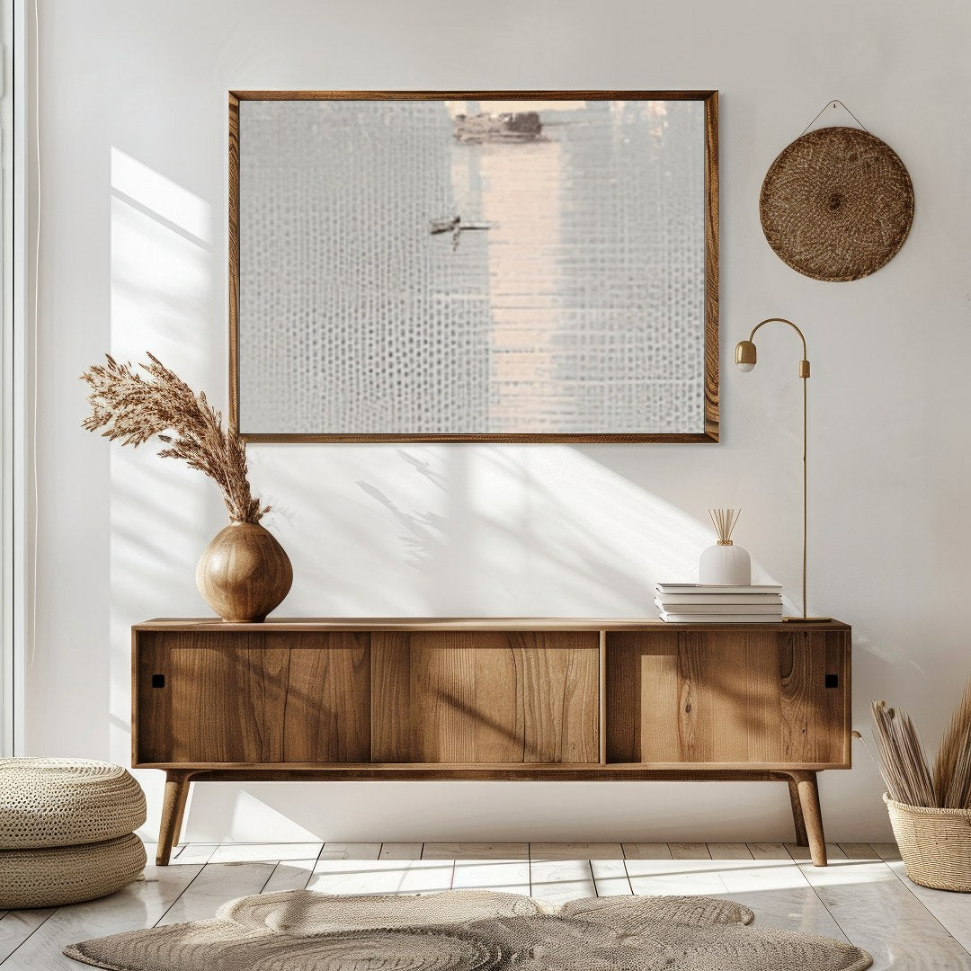 Invite serene coastal vibes into your home with this exquisite seascape painting. Featuring for Sitting Area