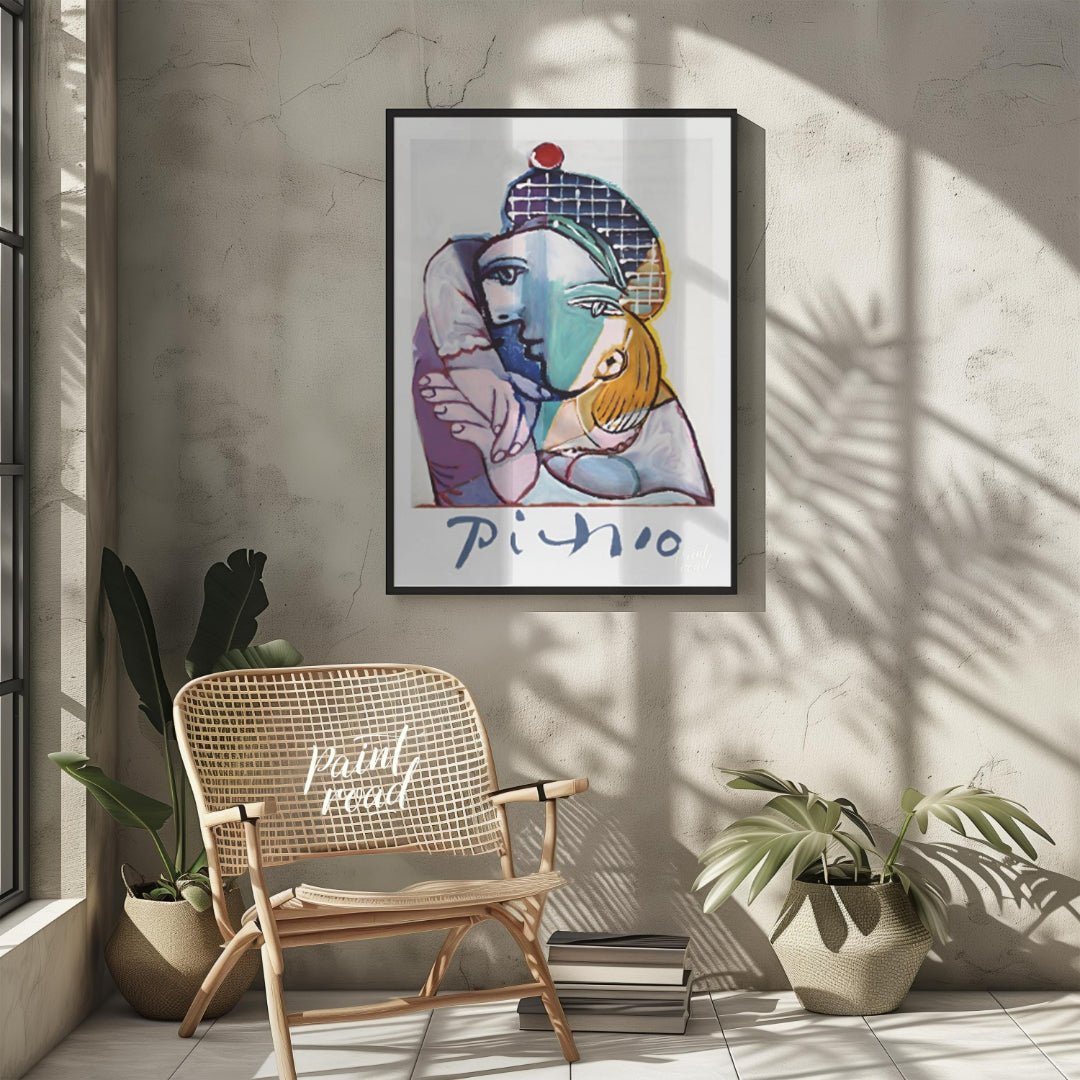 Woman in a Beret and Checked Dress Painting available online at Paintroad showing 1937 art collector and art decor