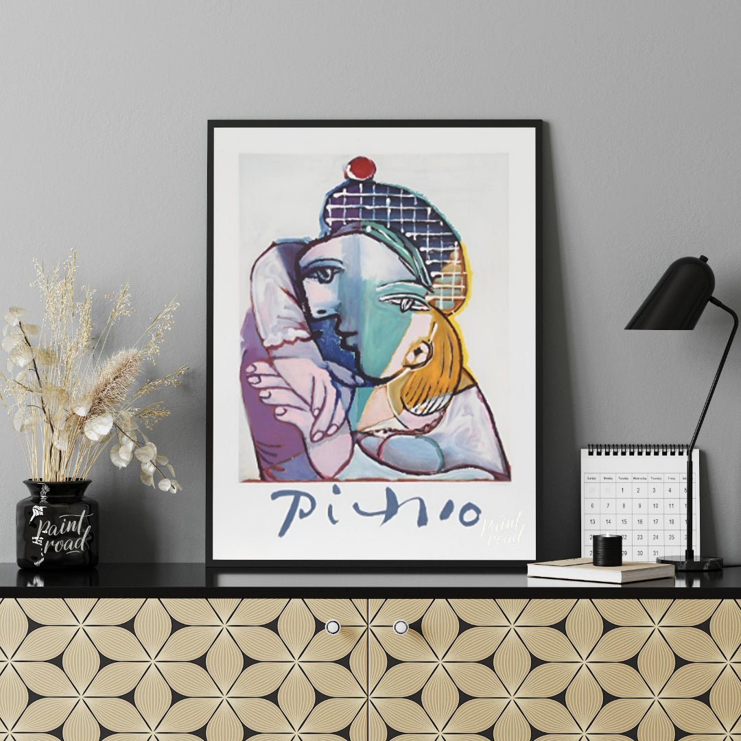Woman in a Beret and Checked Dress Painting available online at Paintroad showing 1937 art collector and art decor