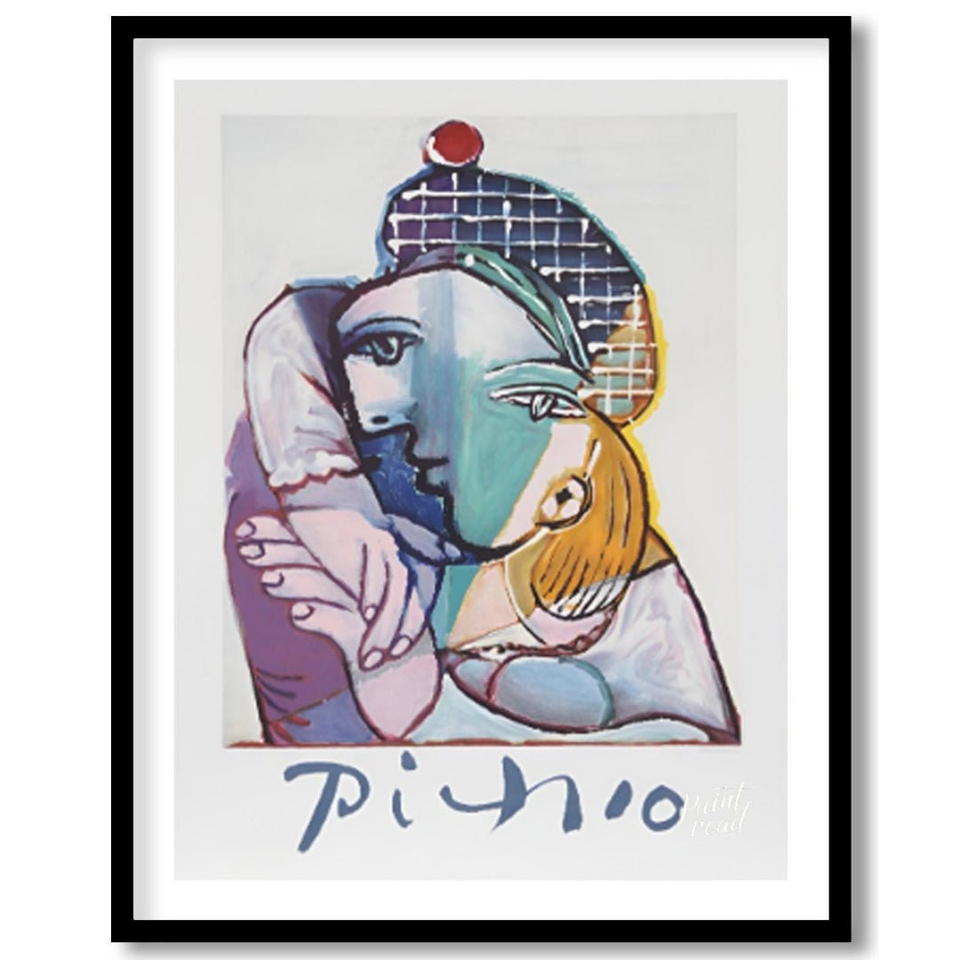 Woman in a Beret and Checked Dress Painting available online at Paintroad showing 1937 art collector and art decor