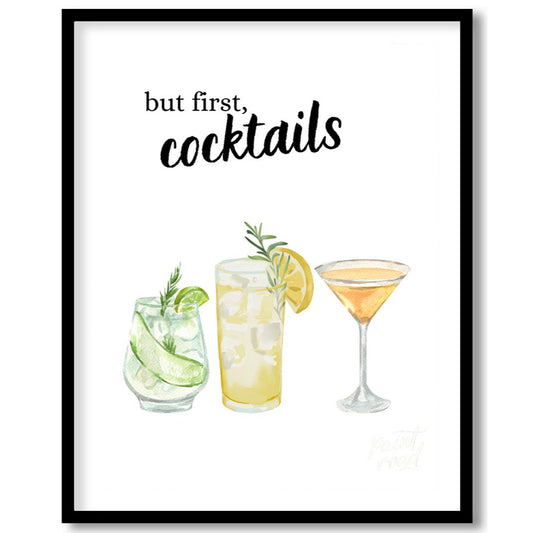 But First, Cocktails