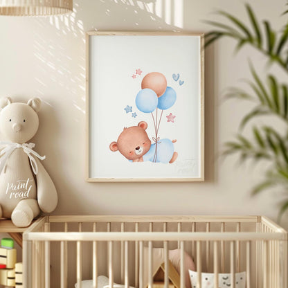 Sleeping Bear in Balloonland