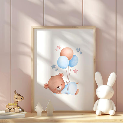 Sleeping Bear in Balloonland