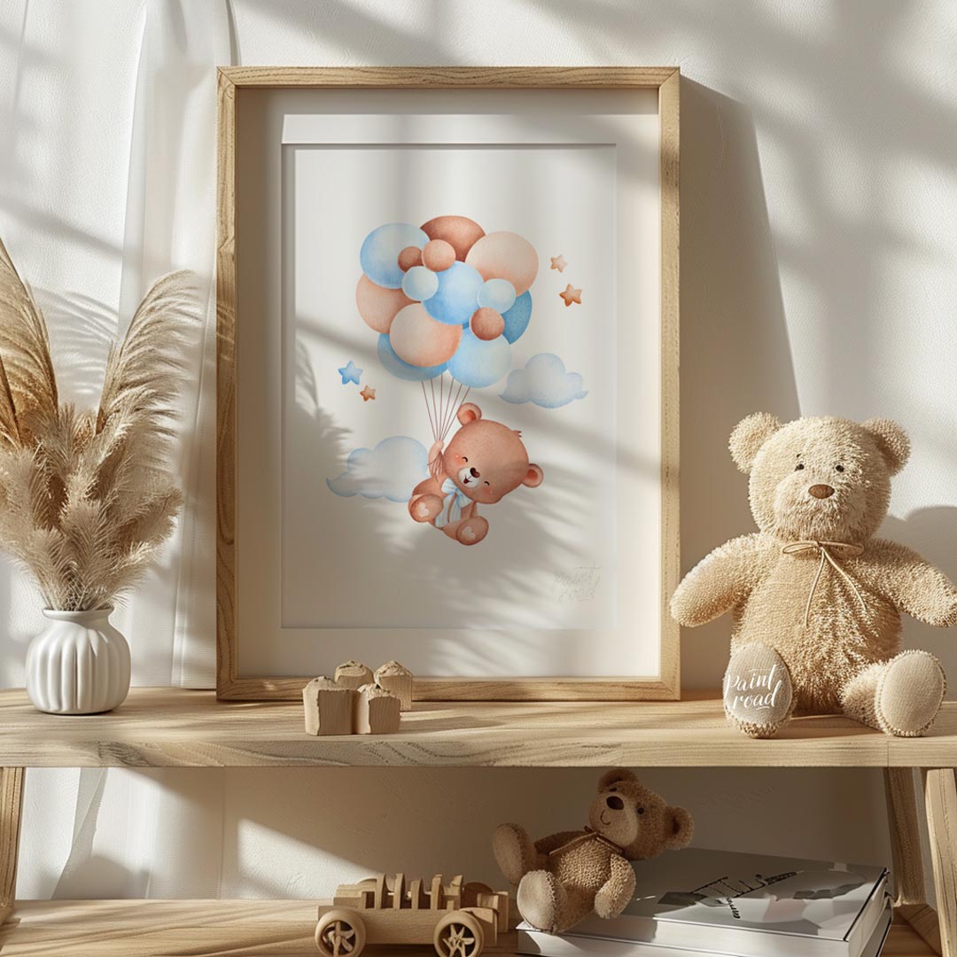 Floating Teddy Dreams
