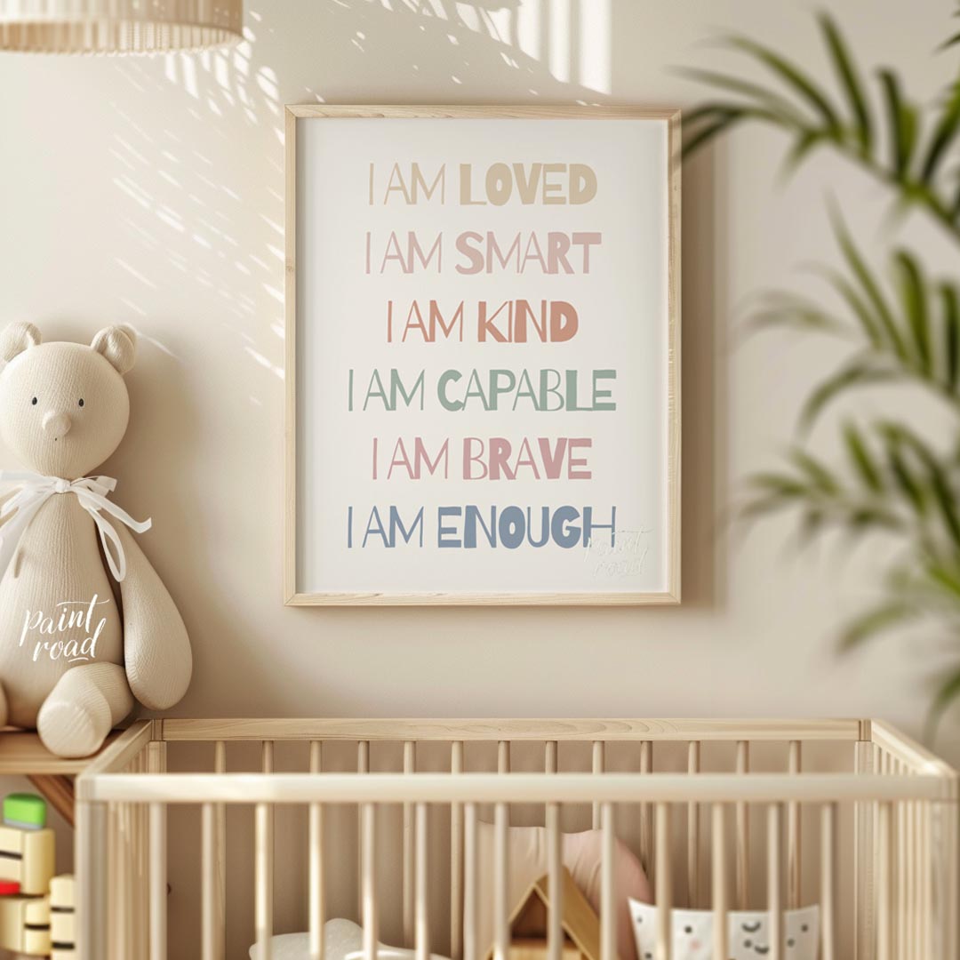 I Am Affirmation Poster