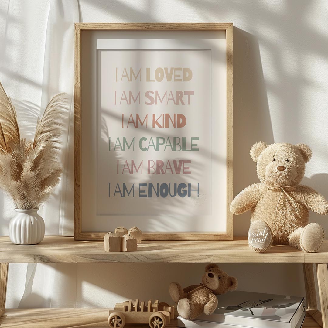 I Am Affirmation Poster
