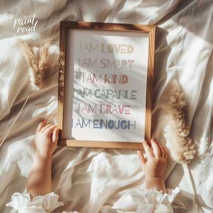 I Am Affirmation Poster