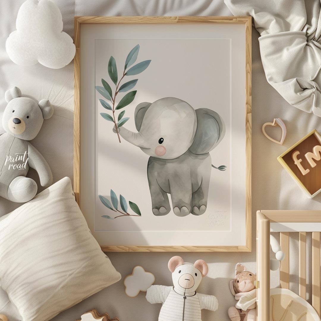 Leafy Hugs Elephant