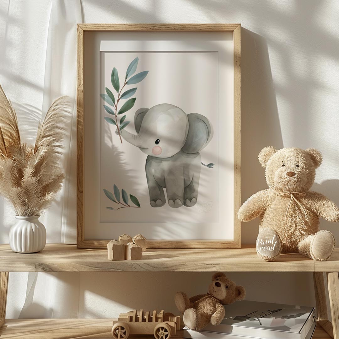 Leafy Hugs Elephant
