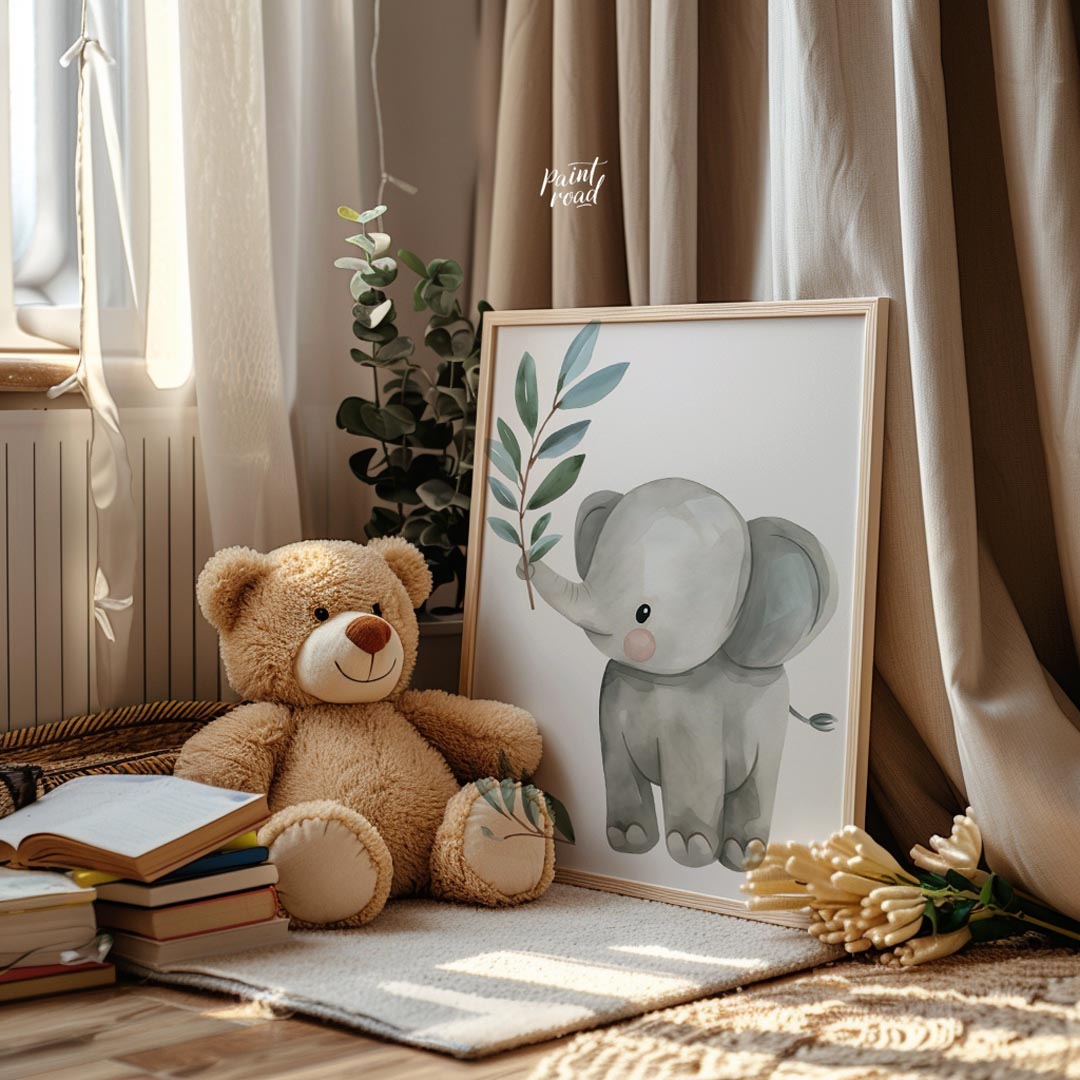 Leafy Hugs Elephant