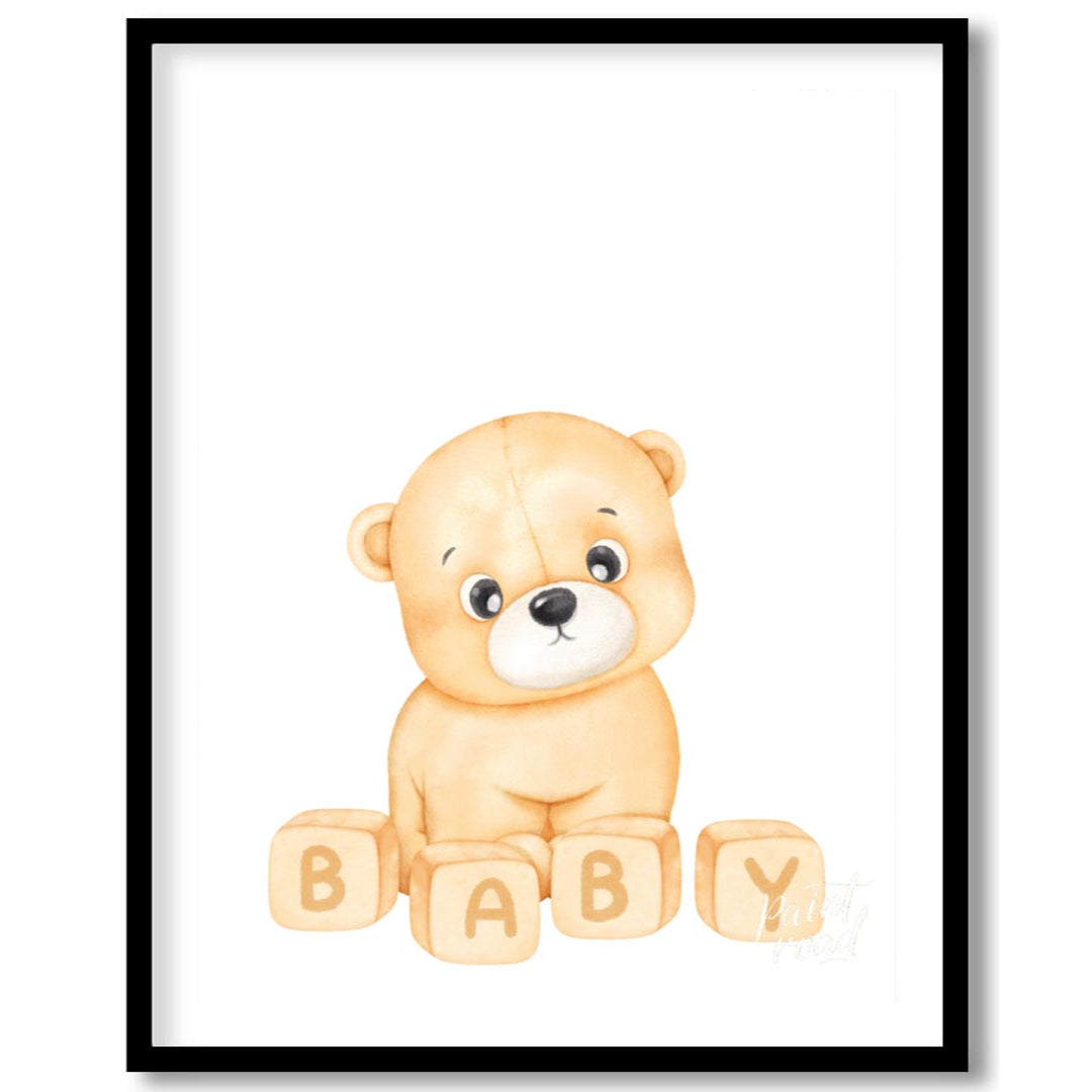 Baby Blocks Teddy