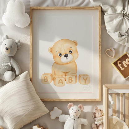 Baby Blocks Teddy