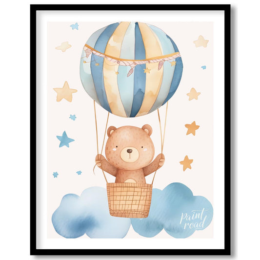 Starry Sky Balloon Bear