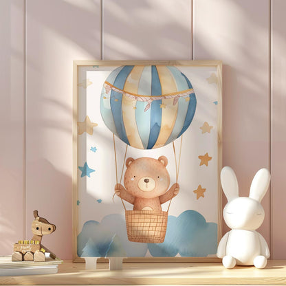 Starry Sky Balloon Bear