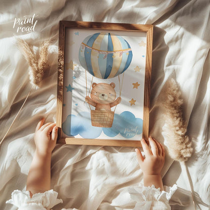 Starry Sky Balloon Bear