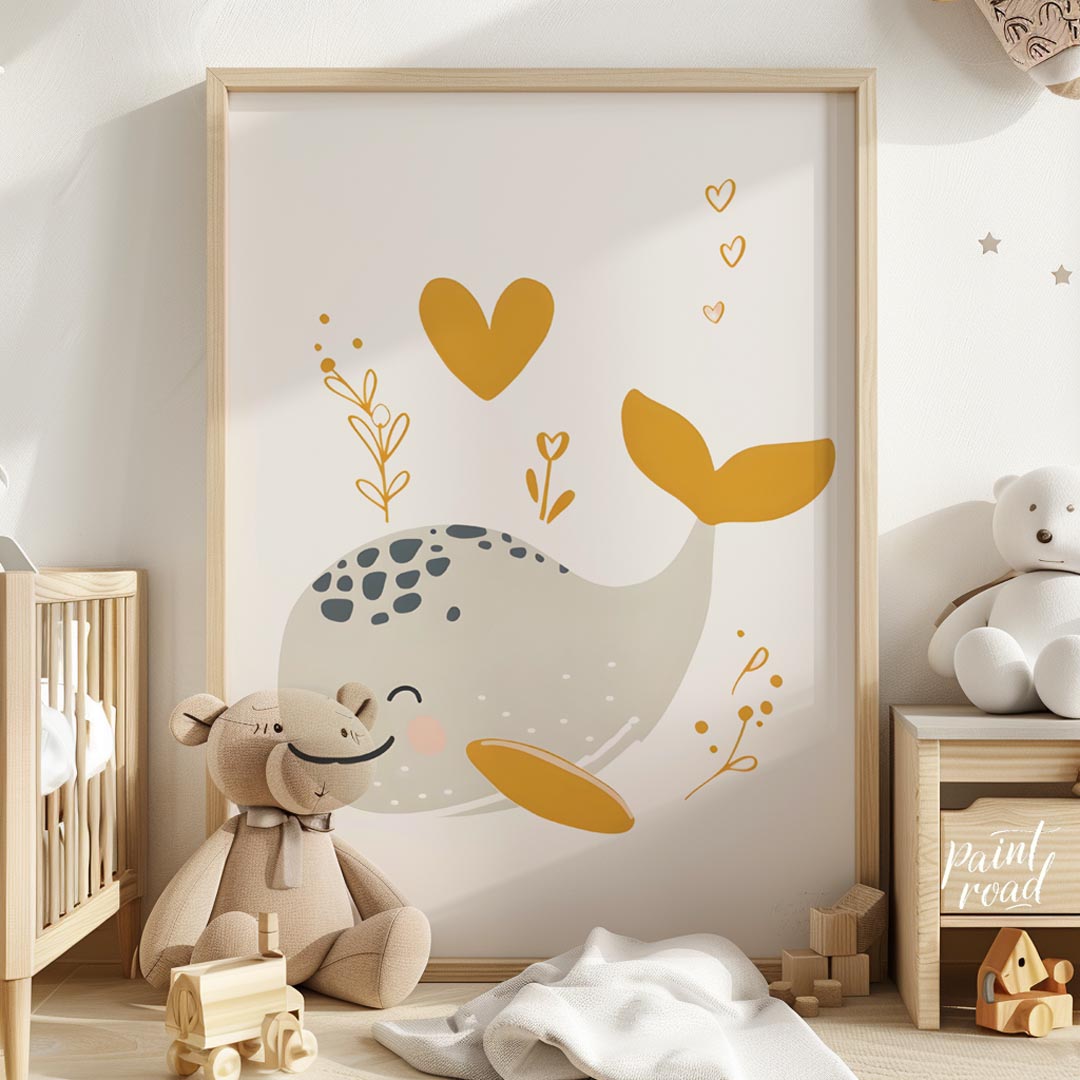 Golden Heart Whale