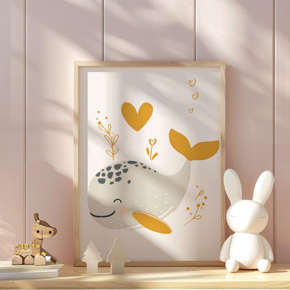 Golden Heart Whale