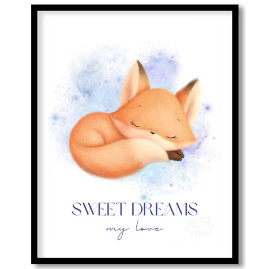 Sweet Dreams Little Fox