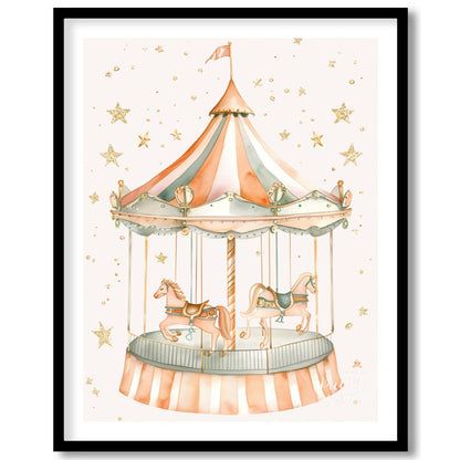 Golden Carousel Whimsy