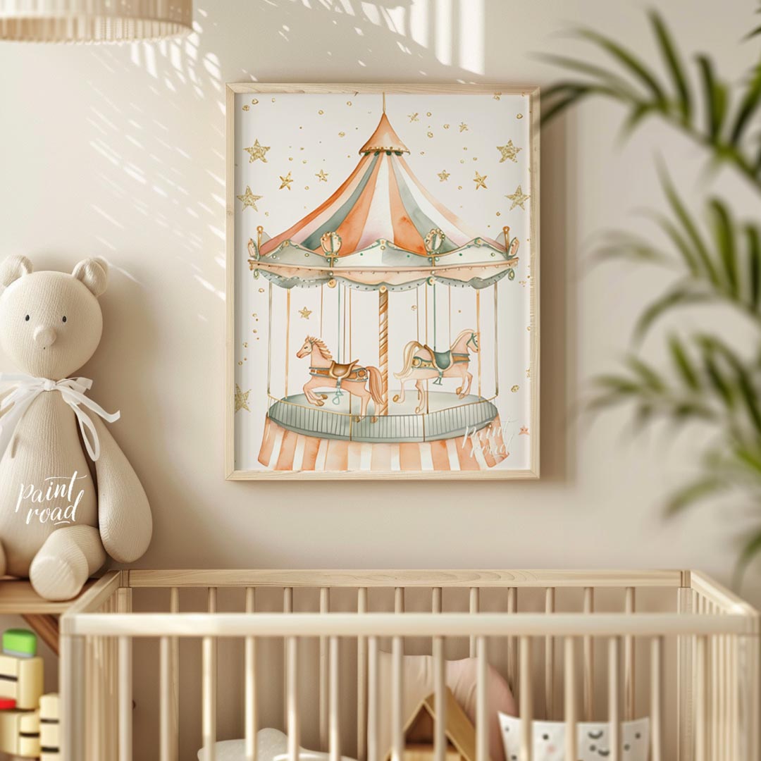 Golden Carousel Whimsy