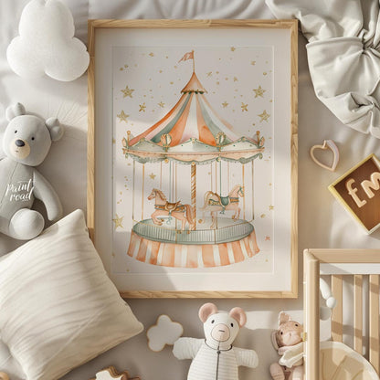 Golden Carousel Whimsy