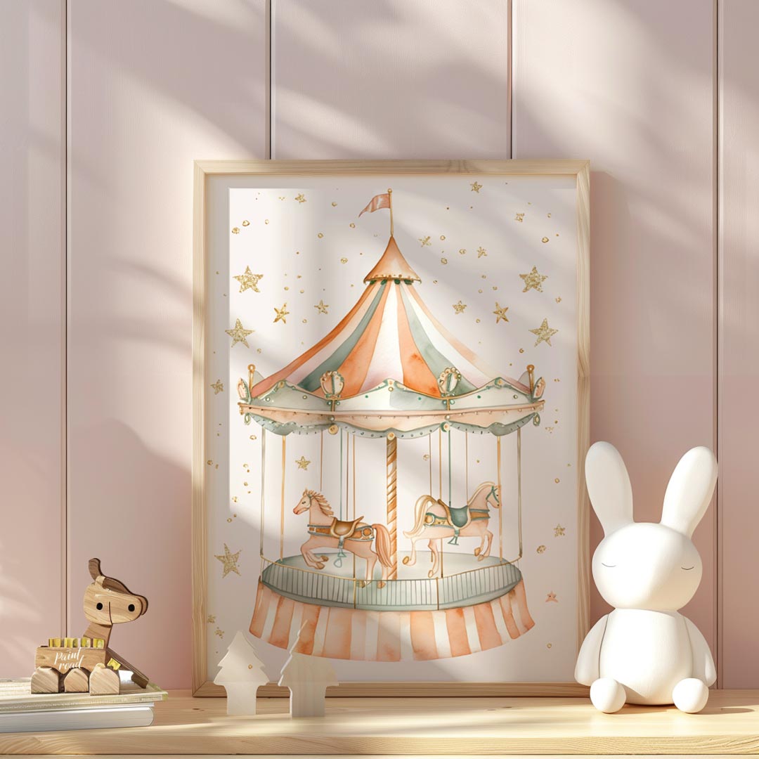 Golden Carousel Whimsy
