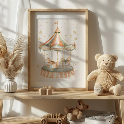 Golden Carousel Whimsy