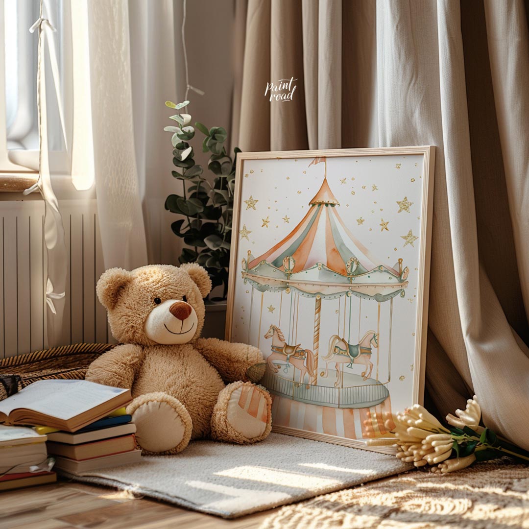 Golden Carousel Whimsy