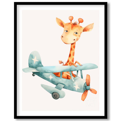 Flying High with Giraffe