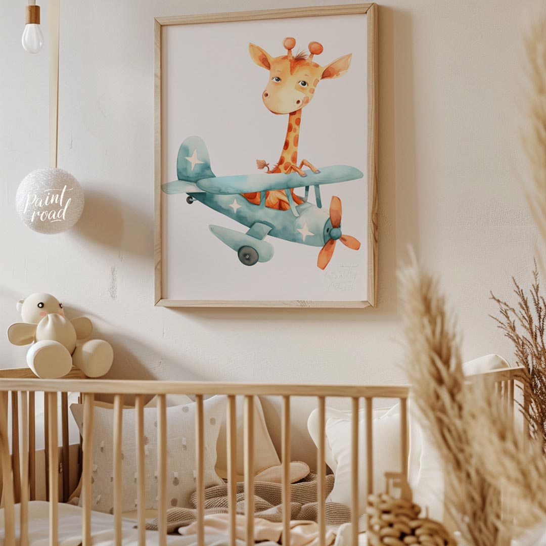 Flying High with Giraffe