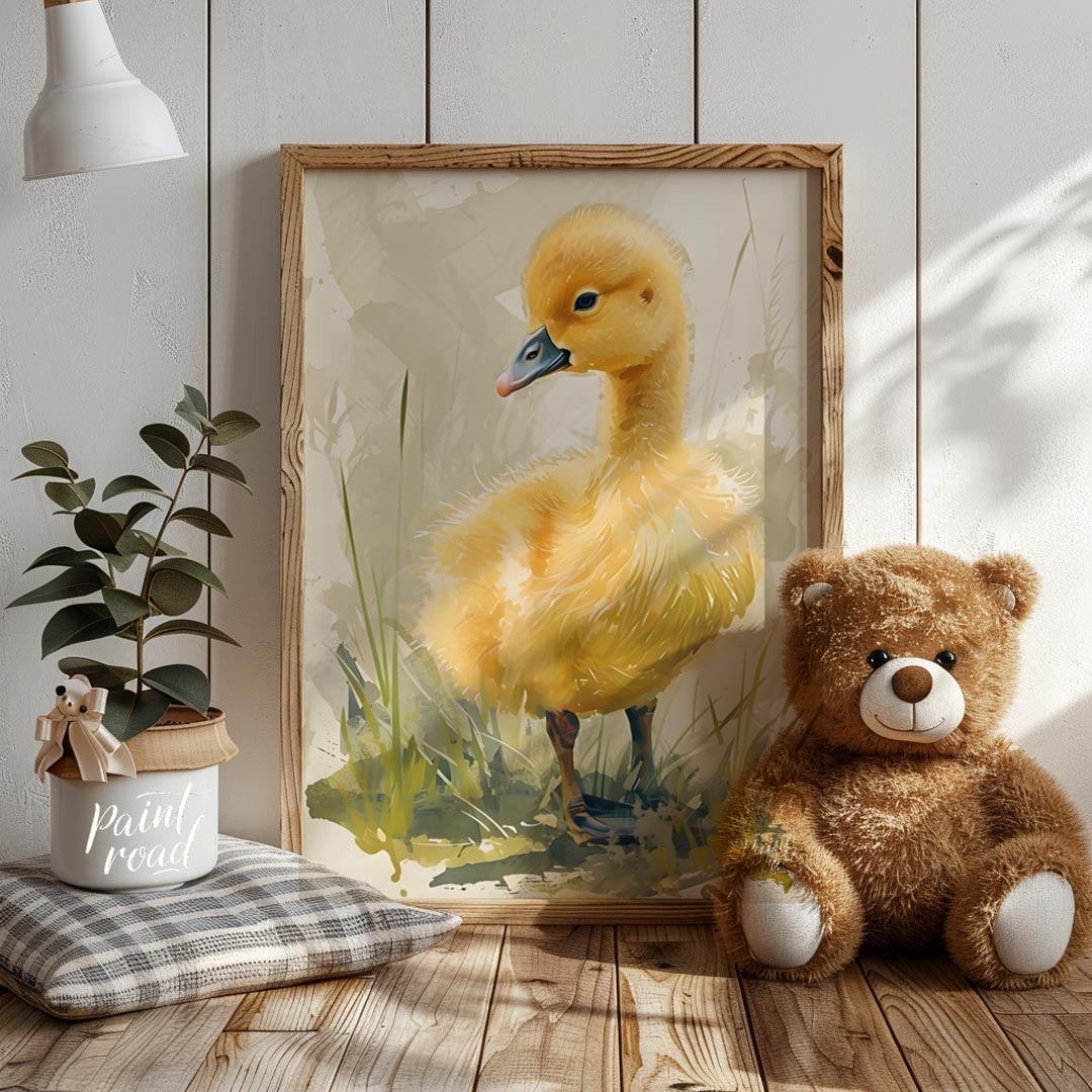 Fluffy Little Duckling