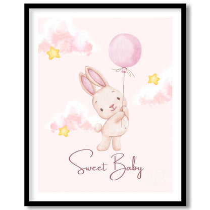 Sweet Baby Bunny Balloon