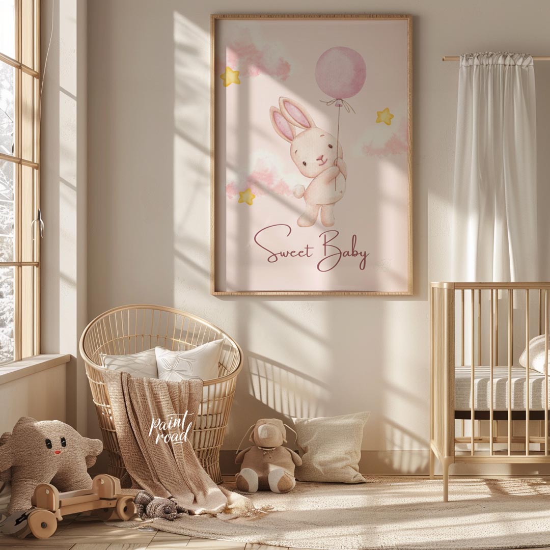 Sweet Baby Bunny Balloon