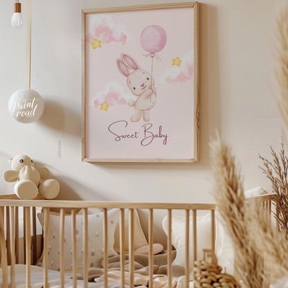 Sweet Baby Bunny Balloon